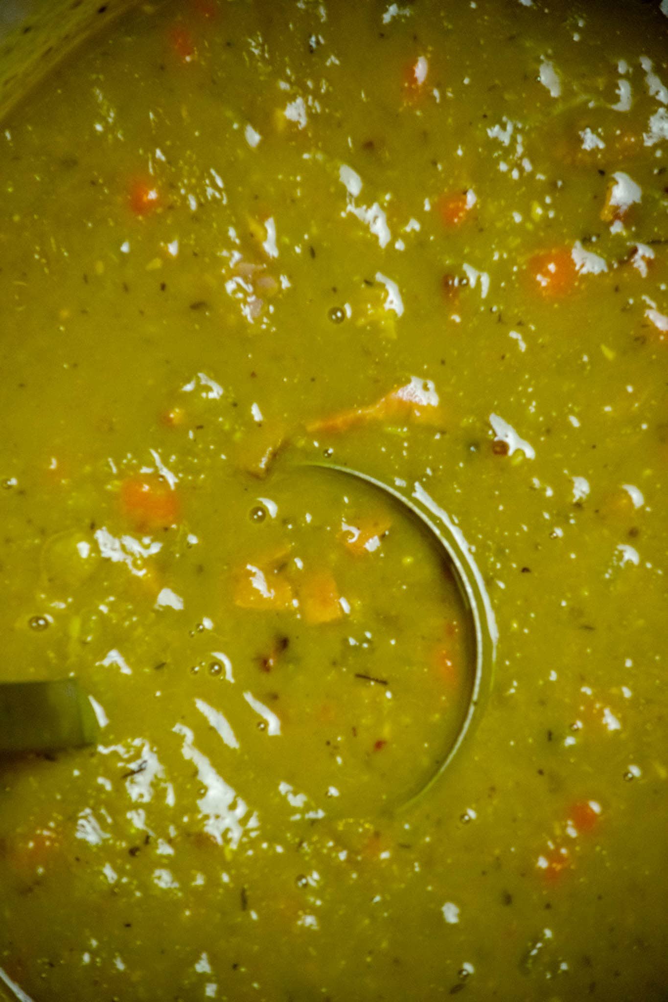 Split Pea and Ham Soup (Stovetop or Crockpot) 