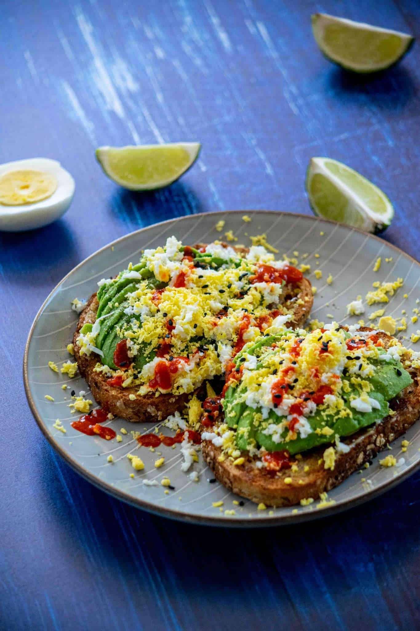Grated Egg Avocado Toast (Viral TikTok Recipe) Jawns I Cooked