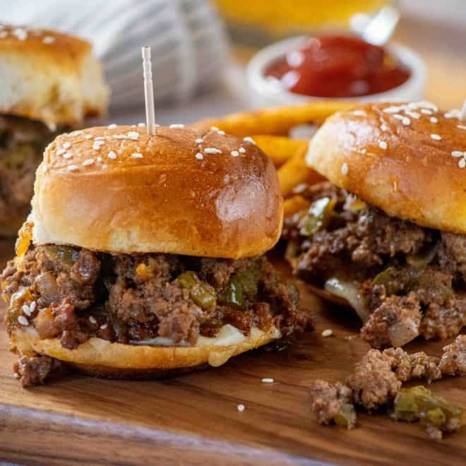 Easy Sloppy Joe Sliders Recipe (Homemade) Jawns I Cooked