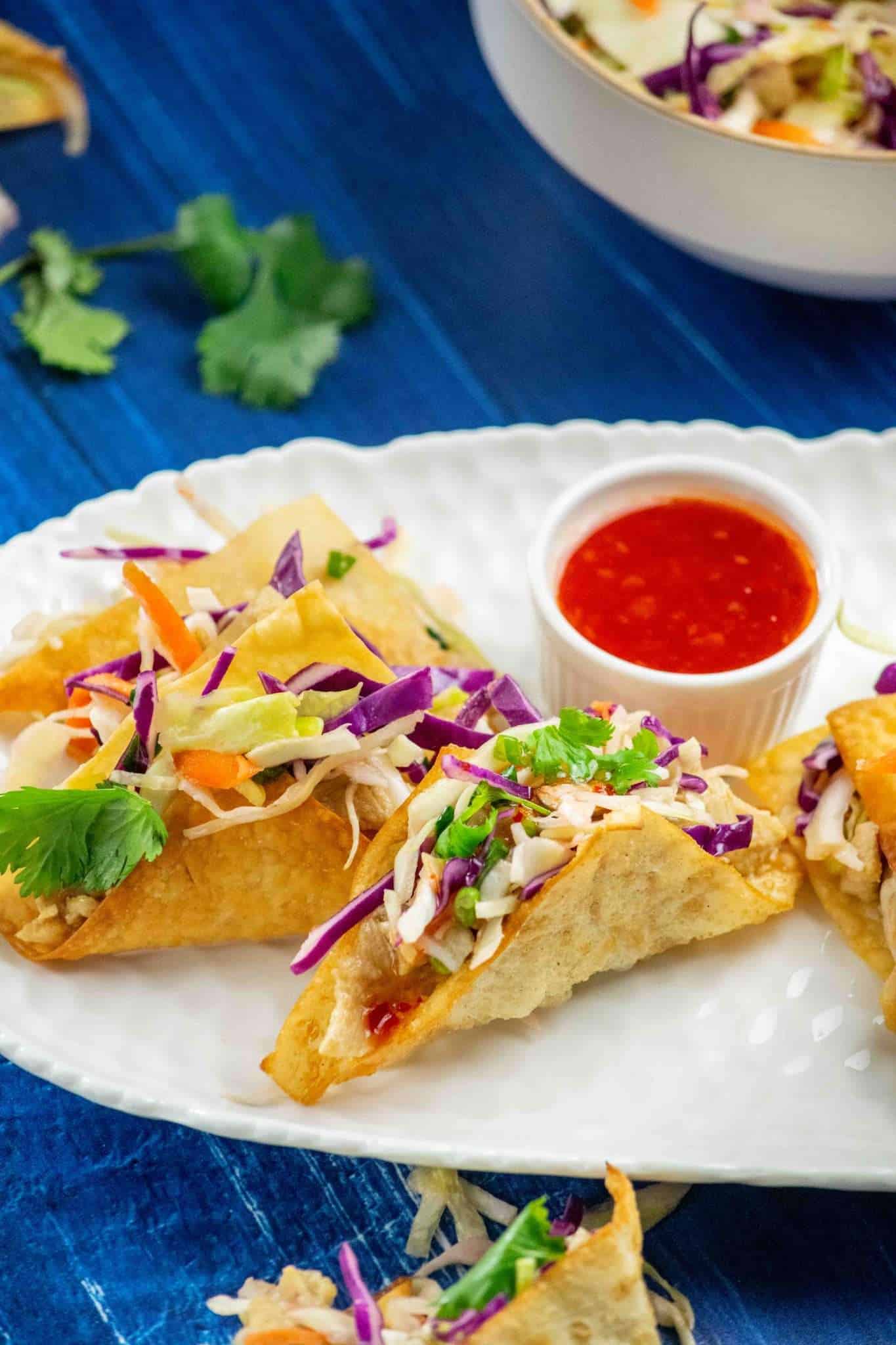 Copycat Crispy Applebee's Wonton Tacos Recipe Jawns I Cooked
