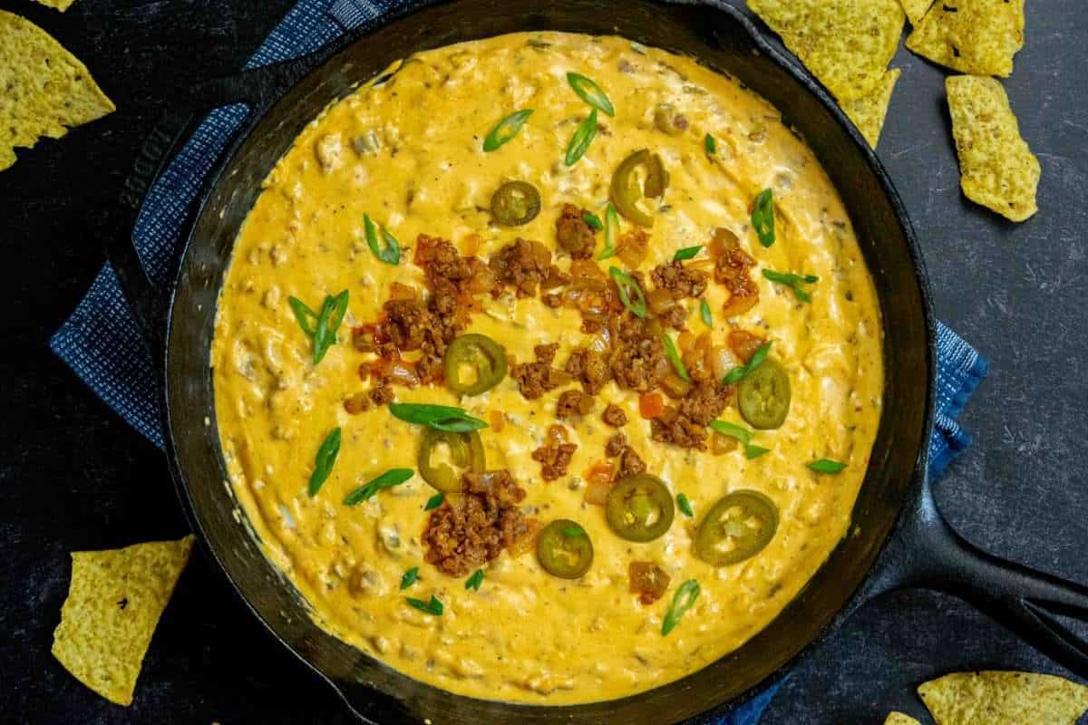 Creamy Chorizo Queso Dip (Fundido) Recipe Jawns I Cooked