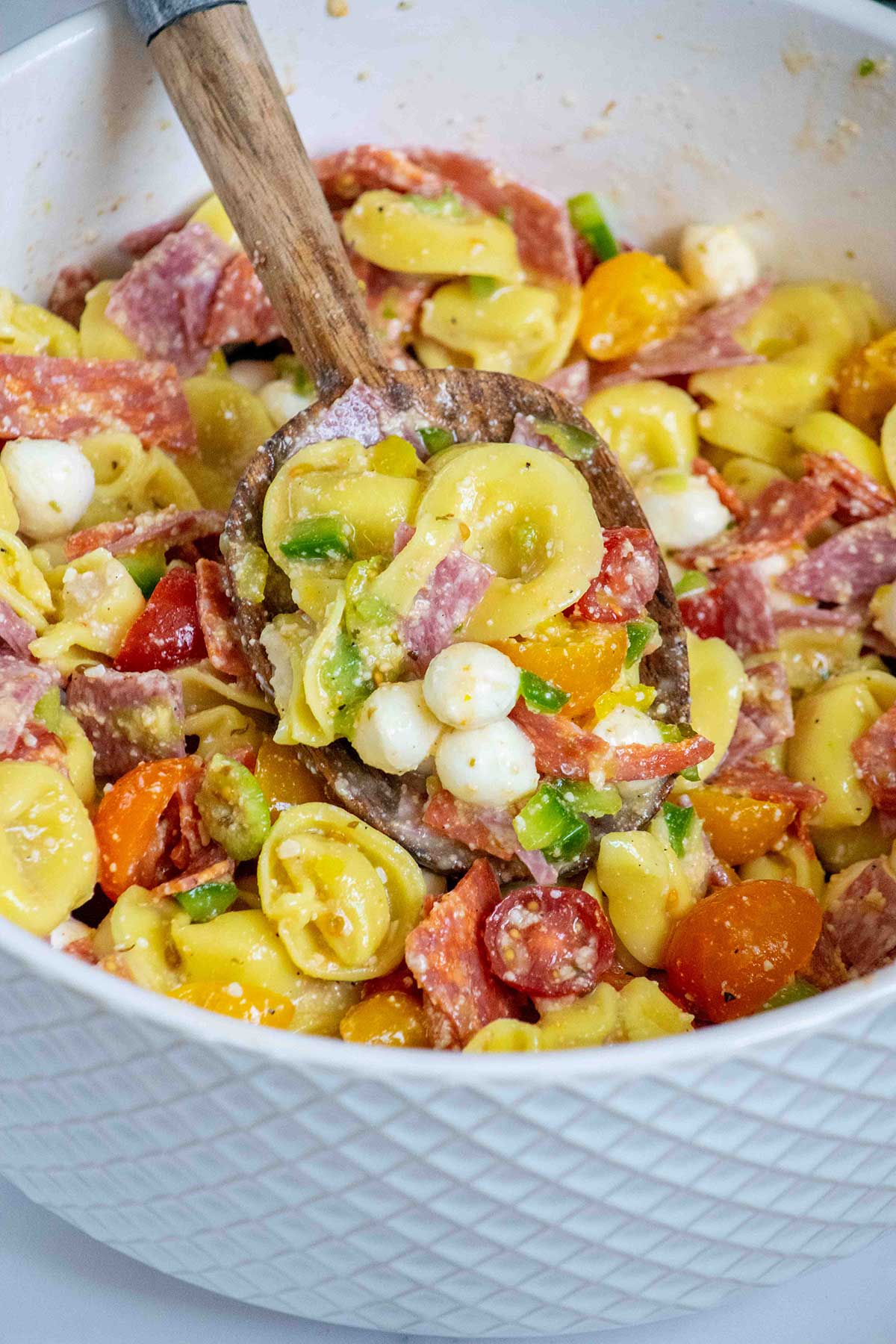 Pasta Salad with Italian Dressing 