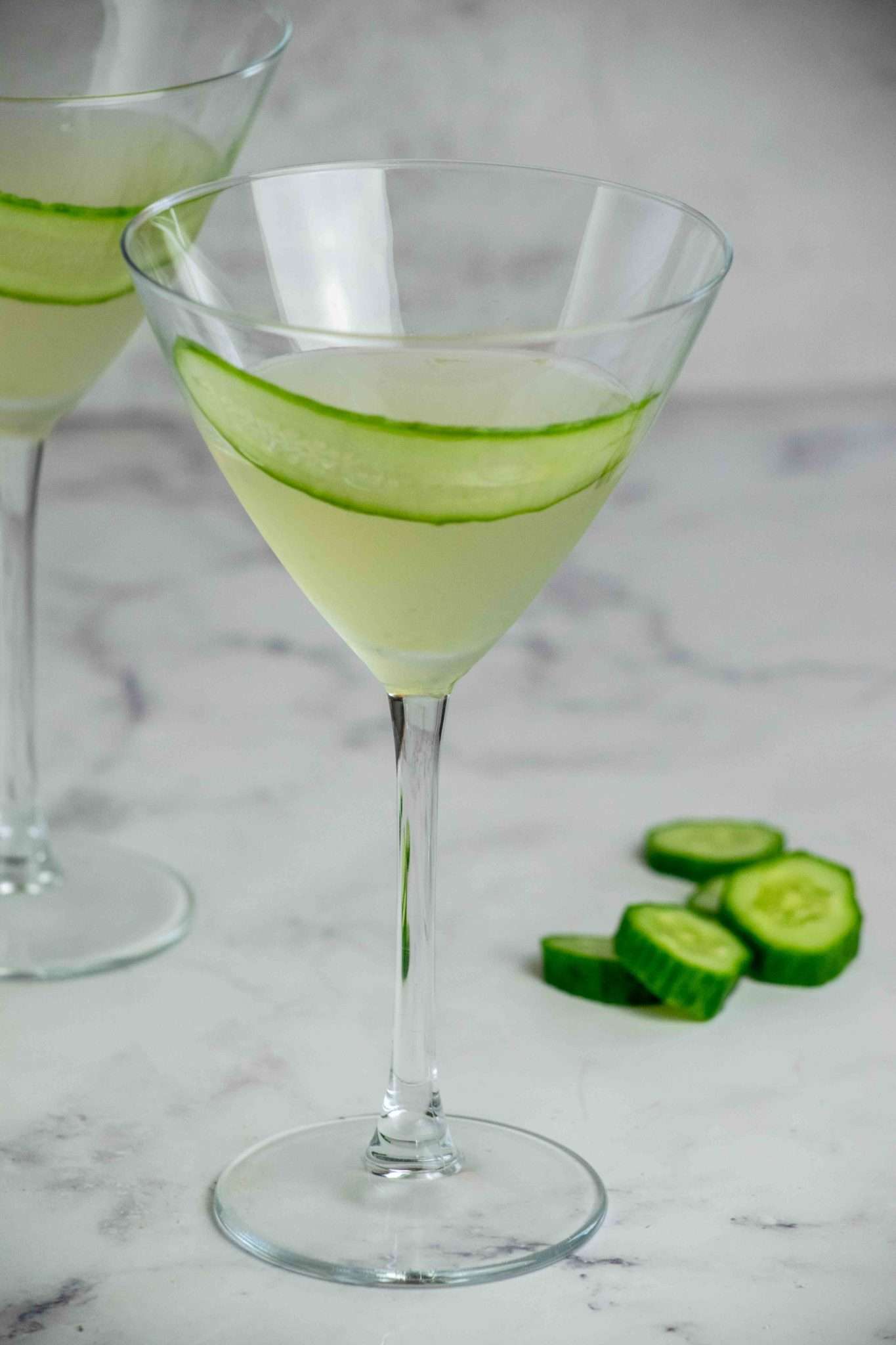 How to make a Cucumber Martini (Gin or Vodka) Jawns I Cooked