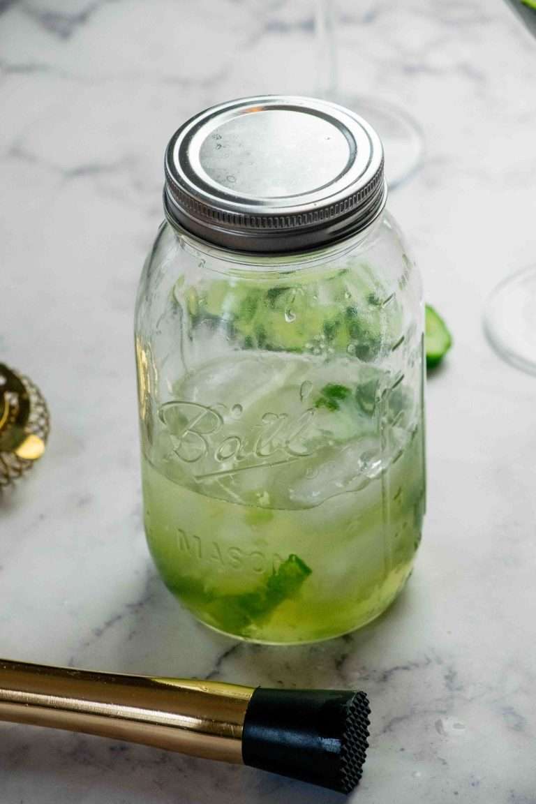 How to make a Cucumber Martini (Gin or Vodka) Jawns I Cooked