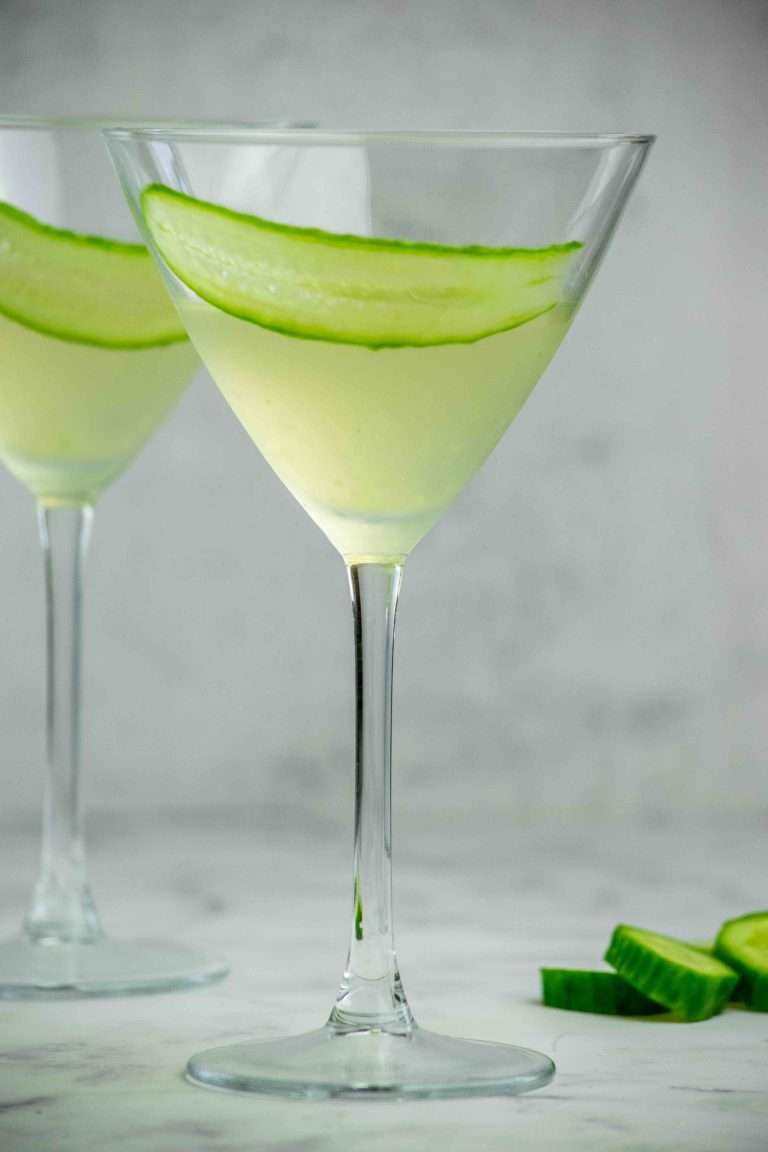 How to make a Cucumber Martini (Gin or Vodka) Jawns I Cooked
