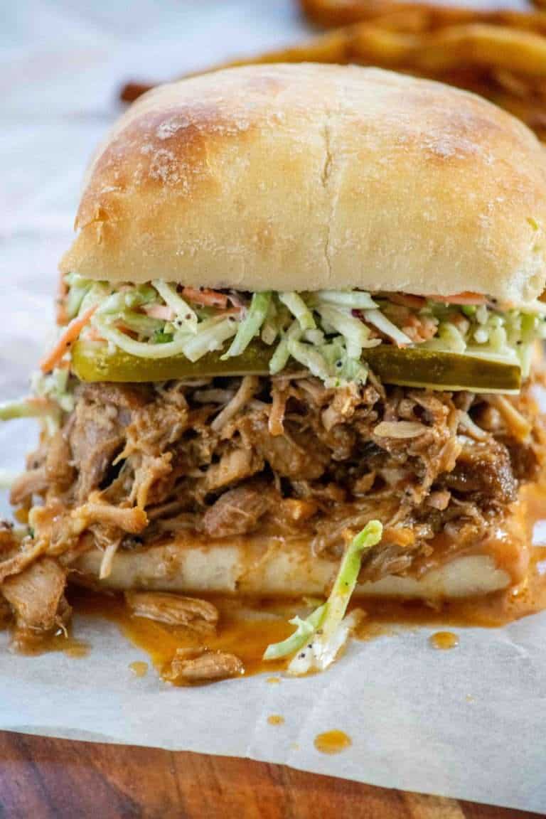 Easy BBQ Pulled Pork Crock Pot Recipe Jawns I Cooked