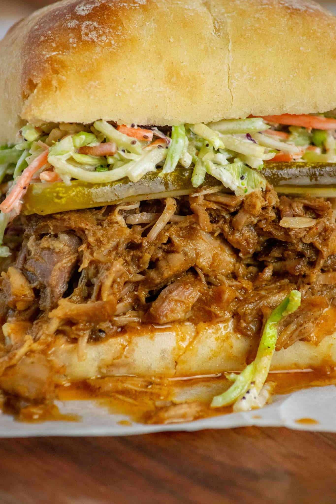 Easy BBQ Pulled Pork Crock Pot Recipe Jawns I Cooked