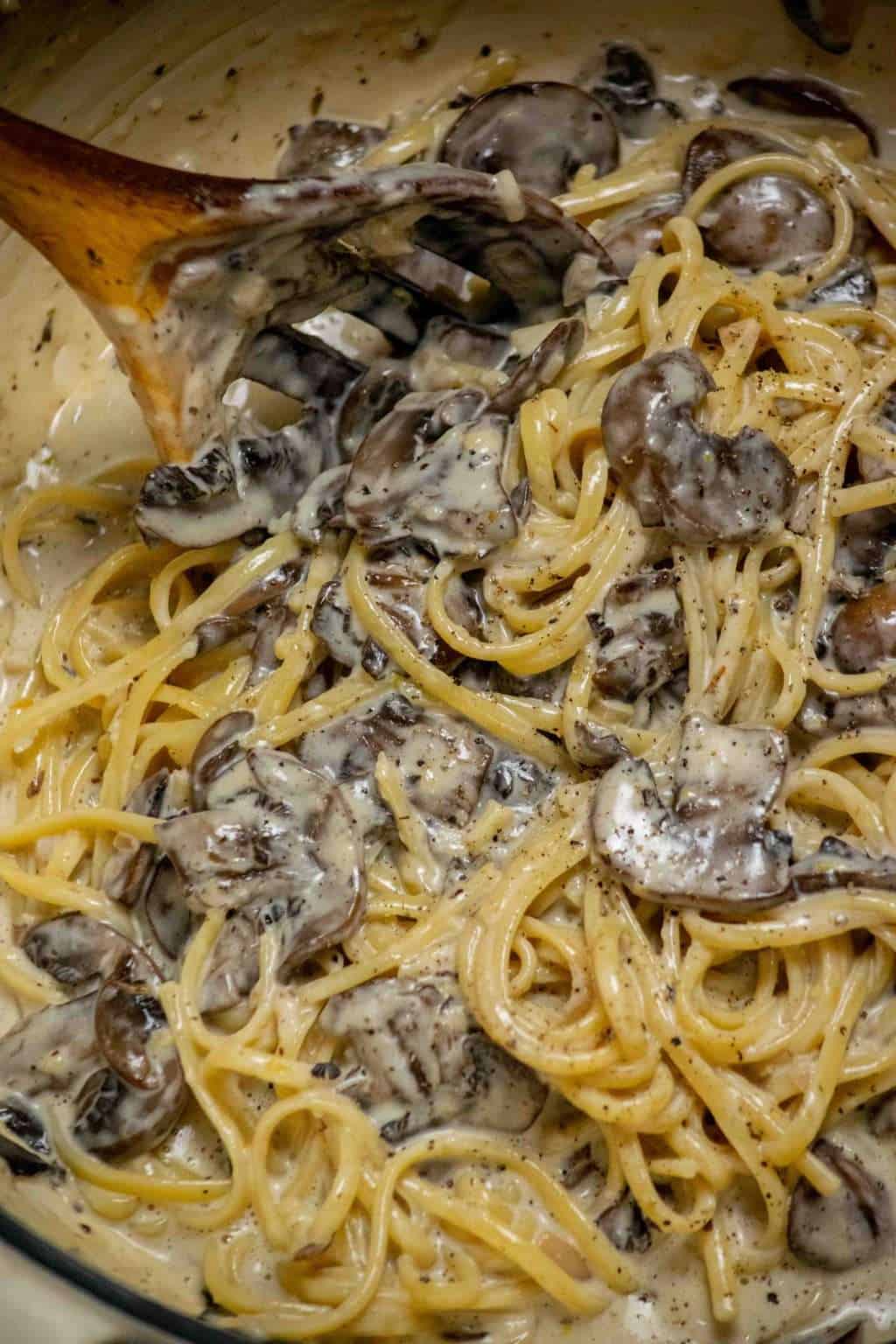 Simple Creamy Mushroom Pasta Recipe : Jawns I Cooked