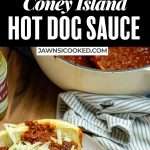 hot dog sauce recipe