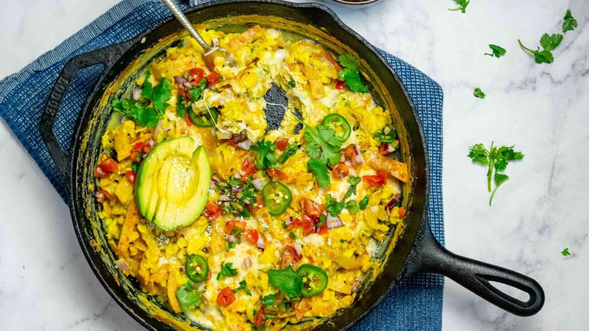 Easy Migas Recipe (Tex-Mex Scrambled Eggs and Tortillas) : Jawns I Cooked