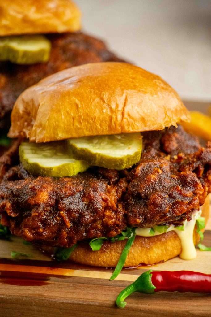 Nashville hot chicken sandwich recipe