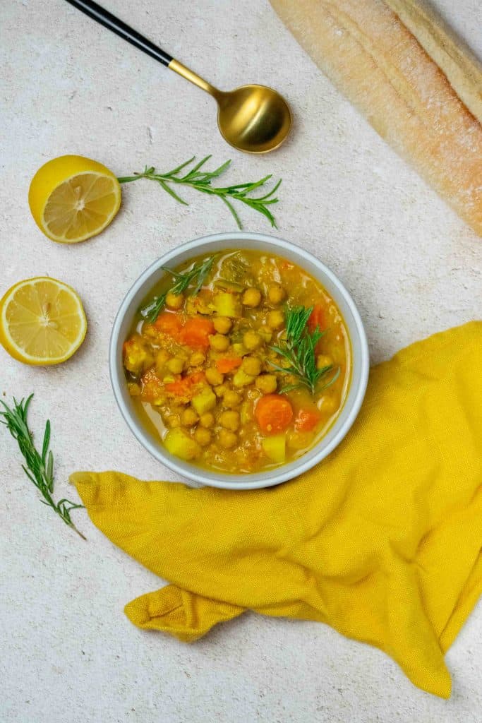 Easy Garbanzo Bean Soup (Chickpea Soup Recipe) Jawns I Cooked