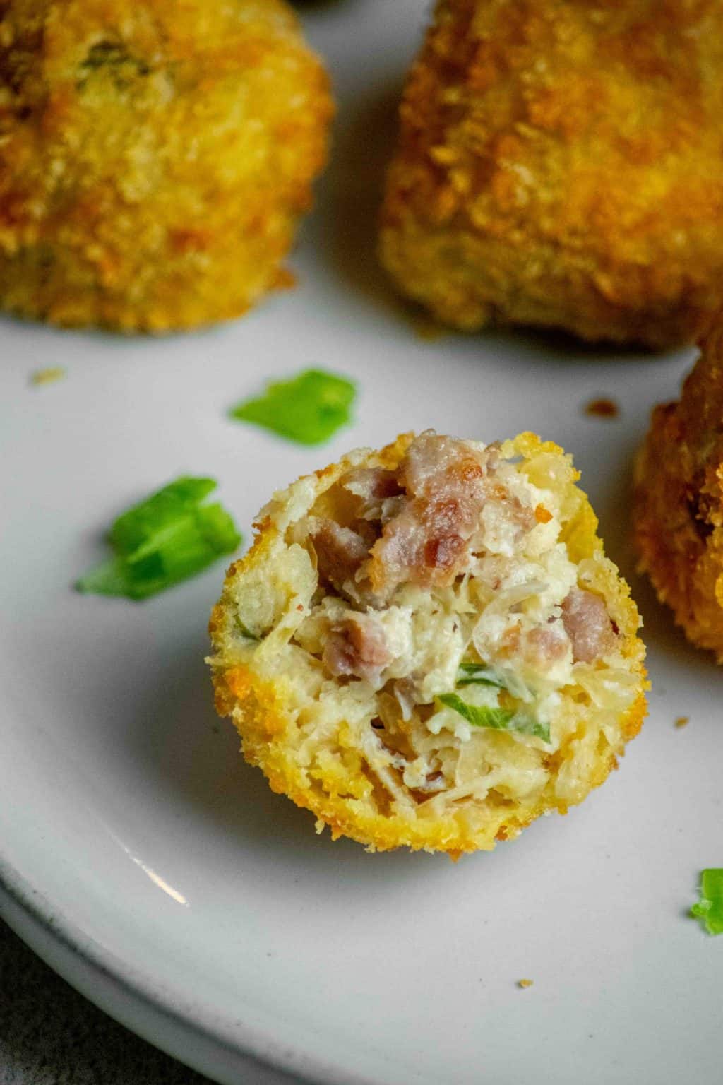 Brat Sausage Sauerkraut Balls Recipe (Fried or Air Fried) Jawns I Cooked