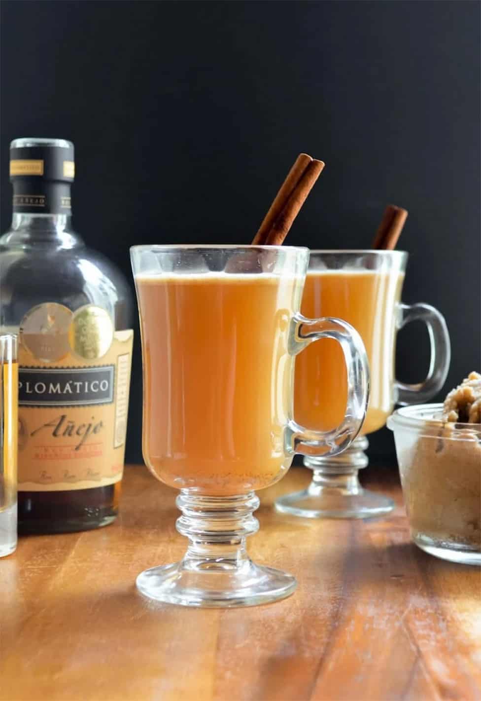 Hot Apple Cider Buttered Rum