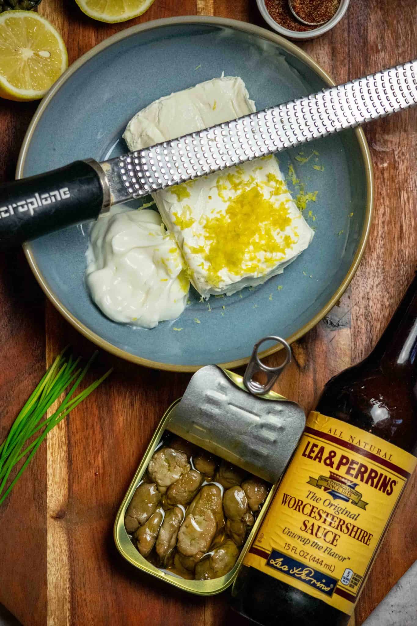 Easy No Bake Smoked Oyster Dip (with canned oysters) Jawns I Cooked