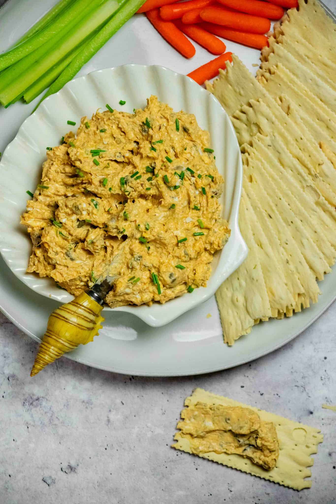 Easy No Bake Smoked Oyster Dip (with canned oysters) Jawns I Cooked