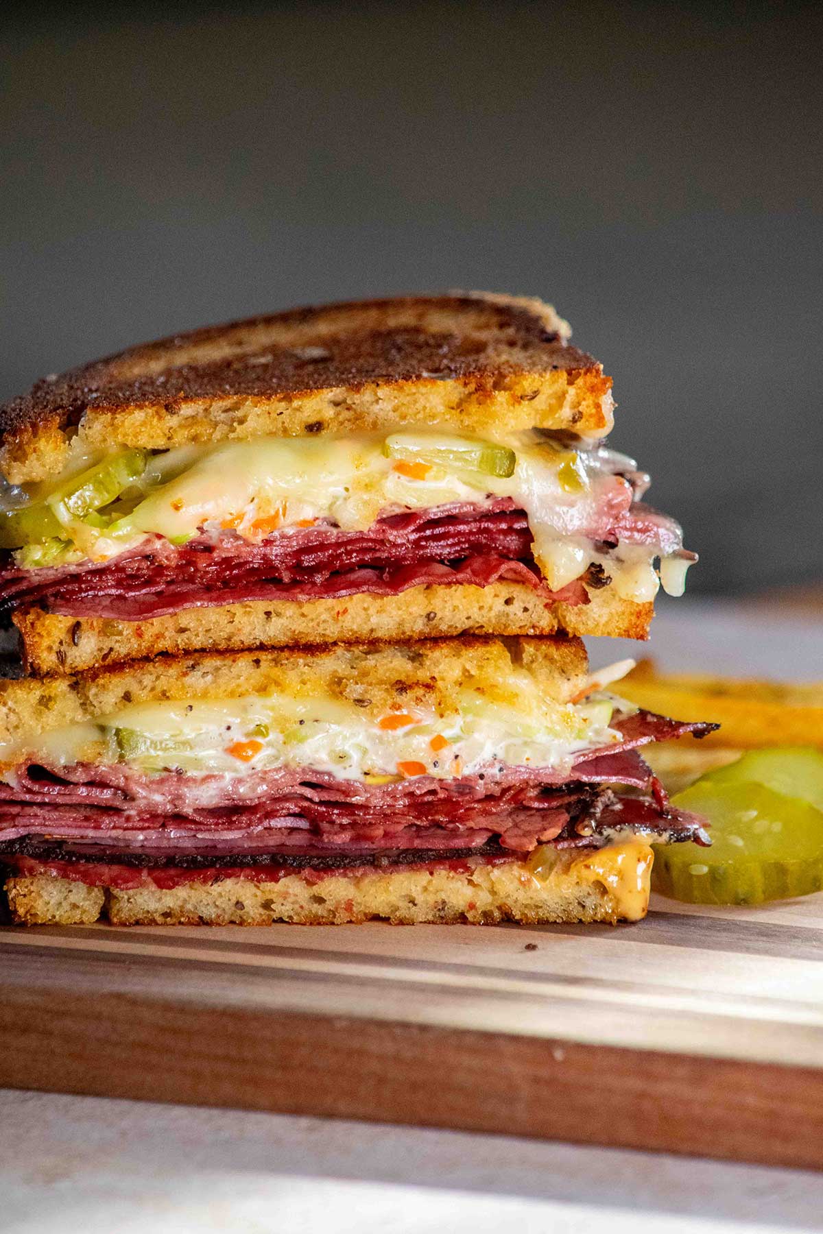 pastrami sandwich.