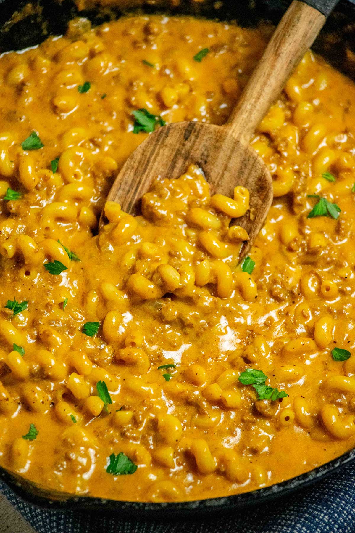 cheeseburger helper recipe