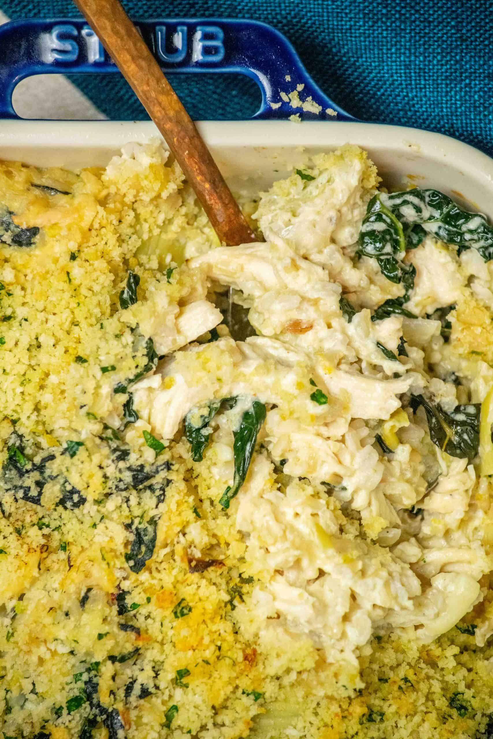chicken and kale casserole recipe