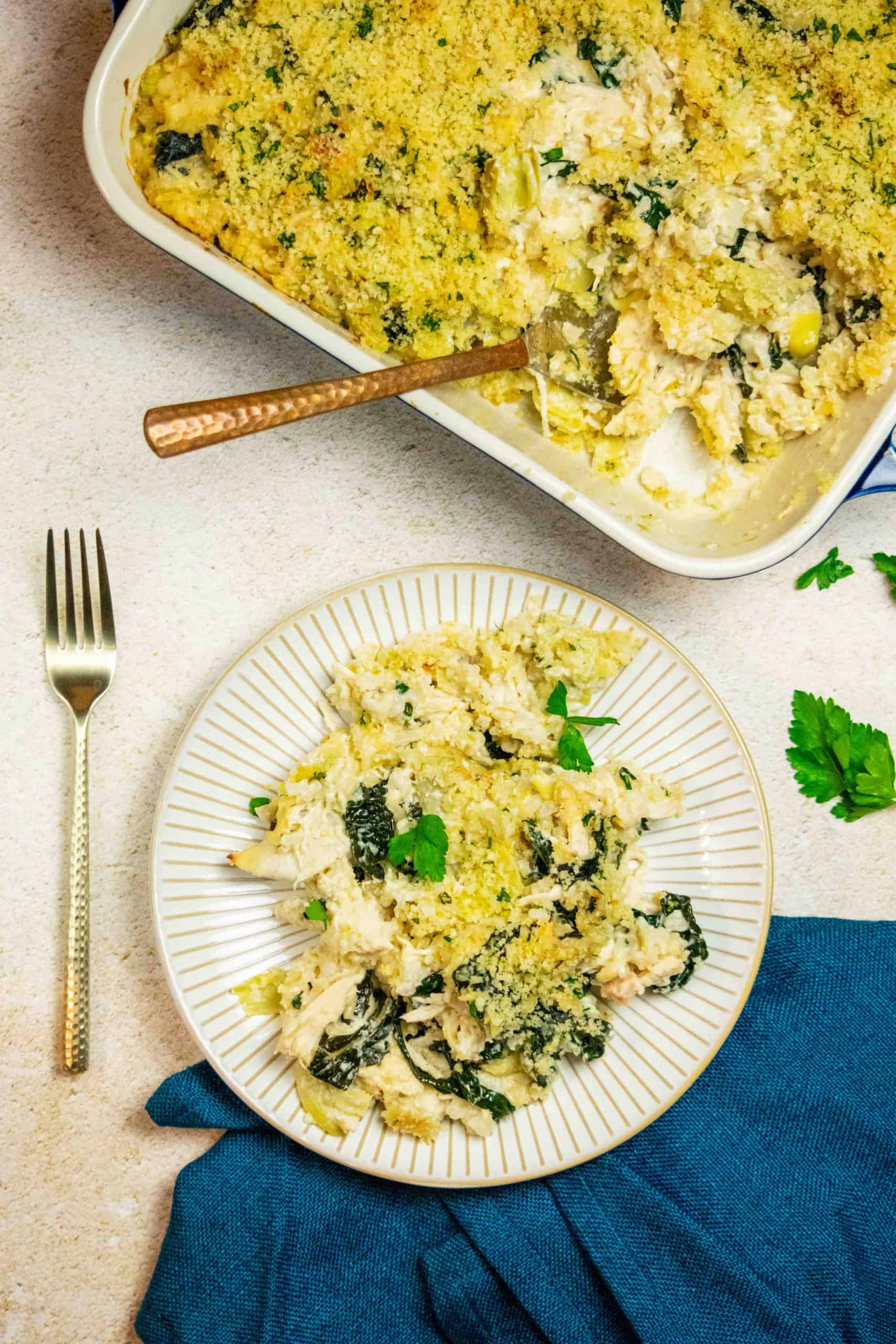 chicken and kale casserole recipe