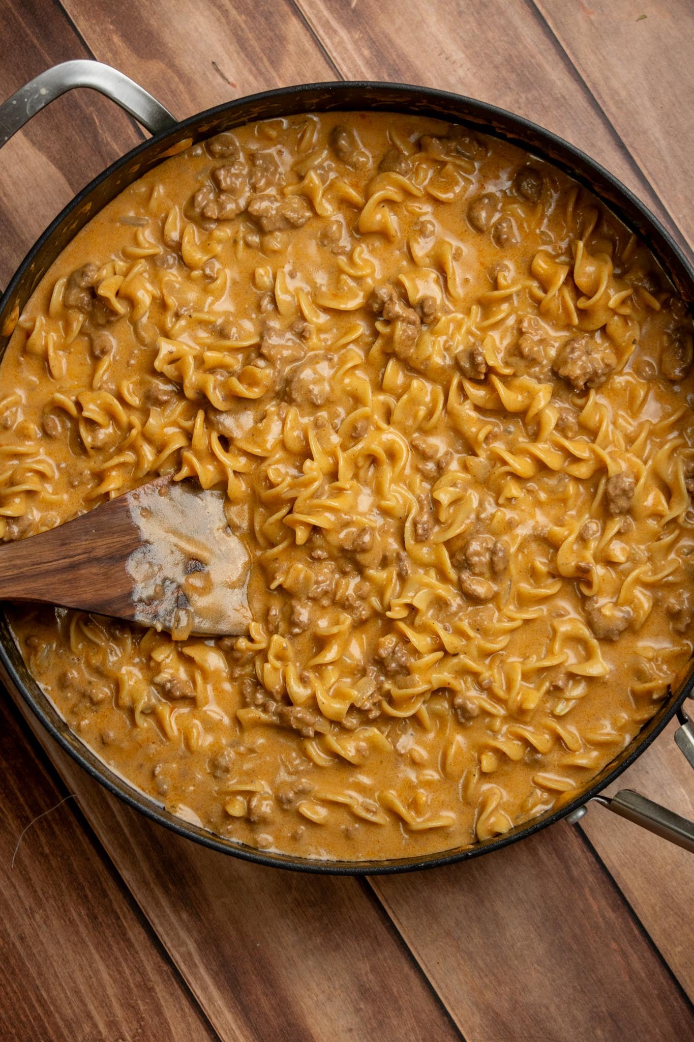 Simmer until tender. Reduce the heat to medium-low and simmer for 10–12 minutes, stirring occasionally, until the noodles are just tender and the sauce lightly coats the back of a spoon.