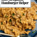 Homemade Hamburger Helper Beef Stroganoff.