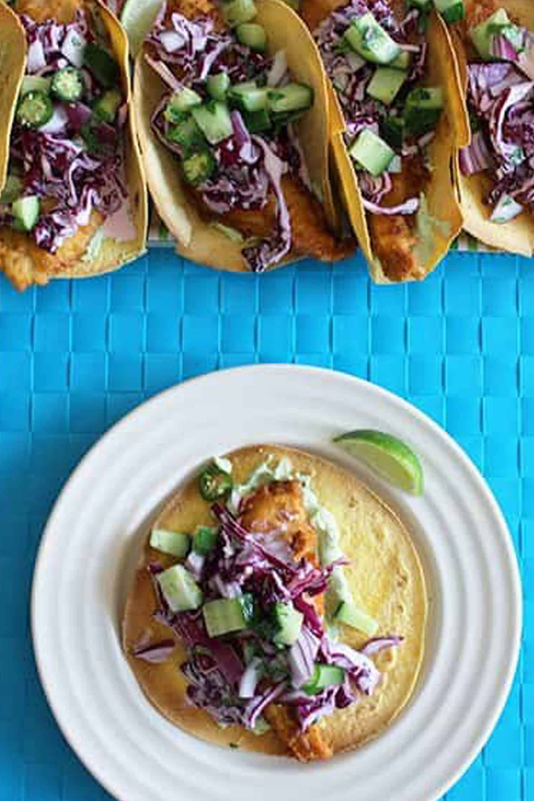 Fish Tacos with 7Up Batter