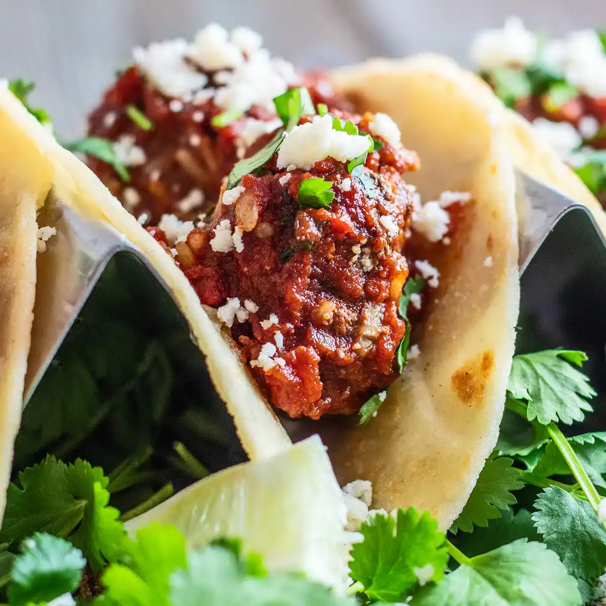 Albondigas Tacos