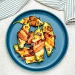 Easy Air Fryer Bacon Wrapped Jalapeño Poppers Recipe