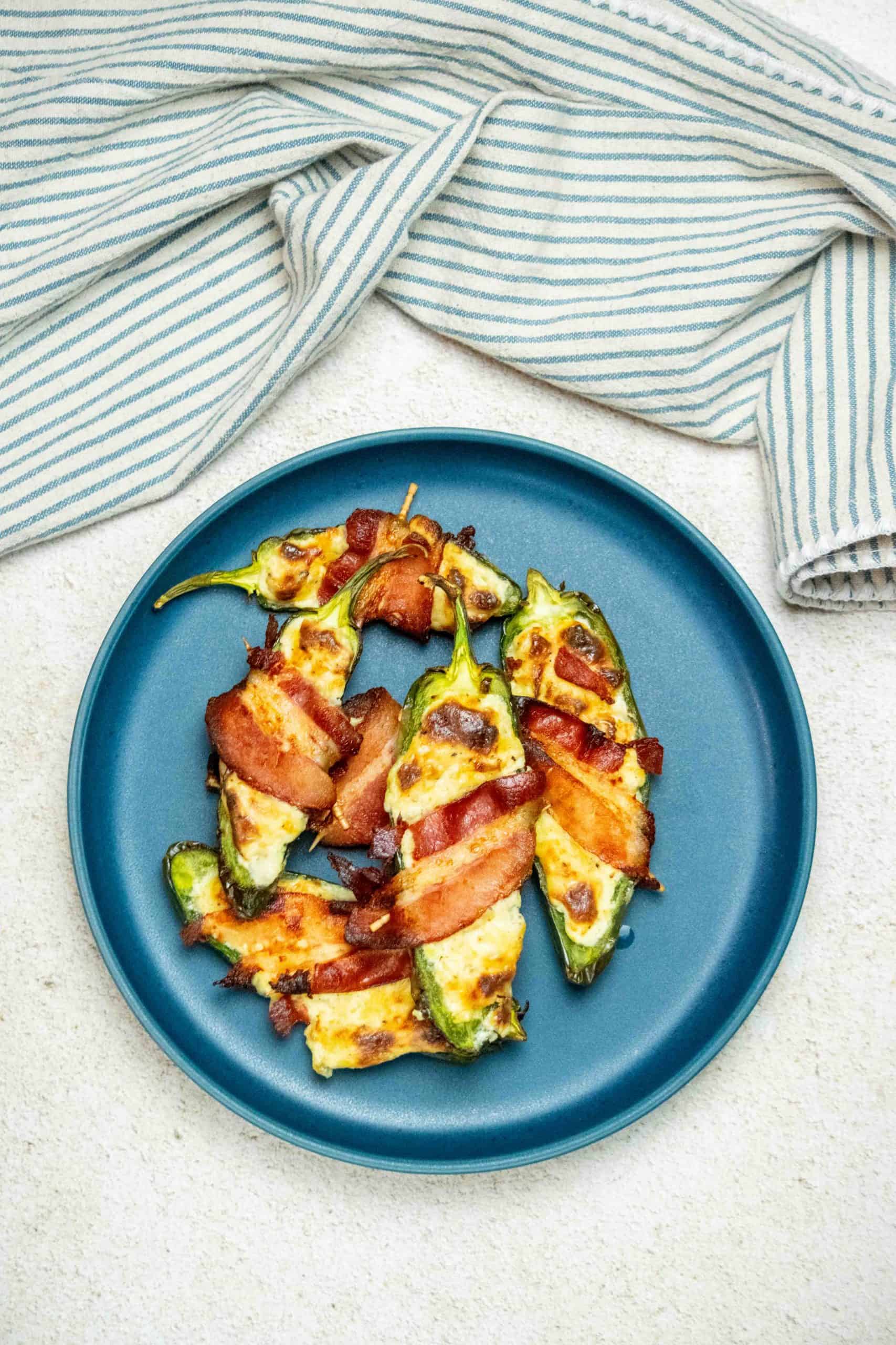 Easy Air Fryer Bacon Wrapped Jalapeno Poppers Recipe