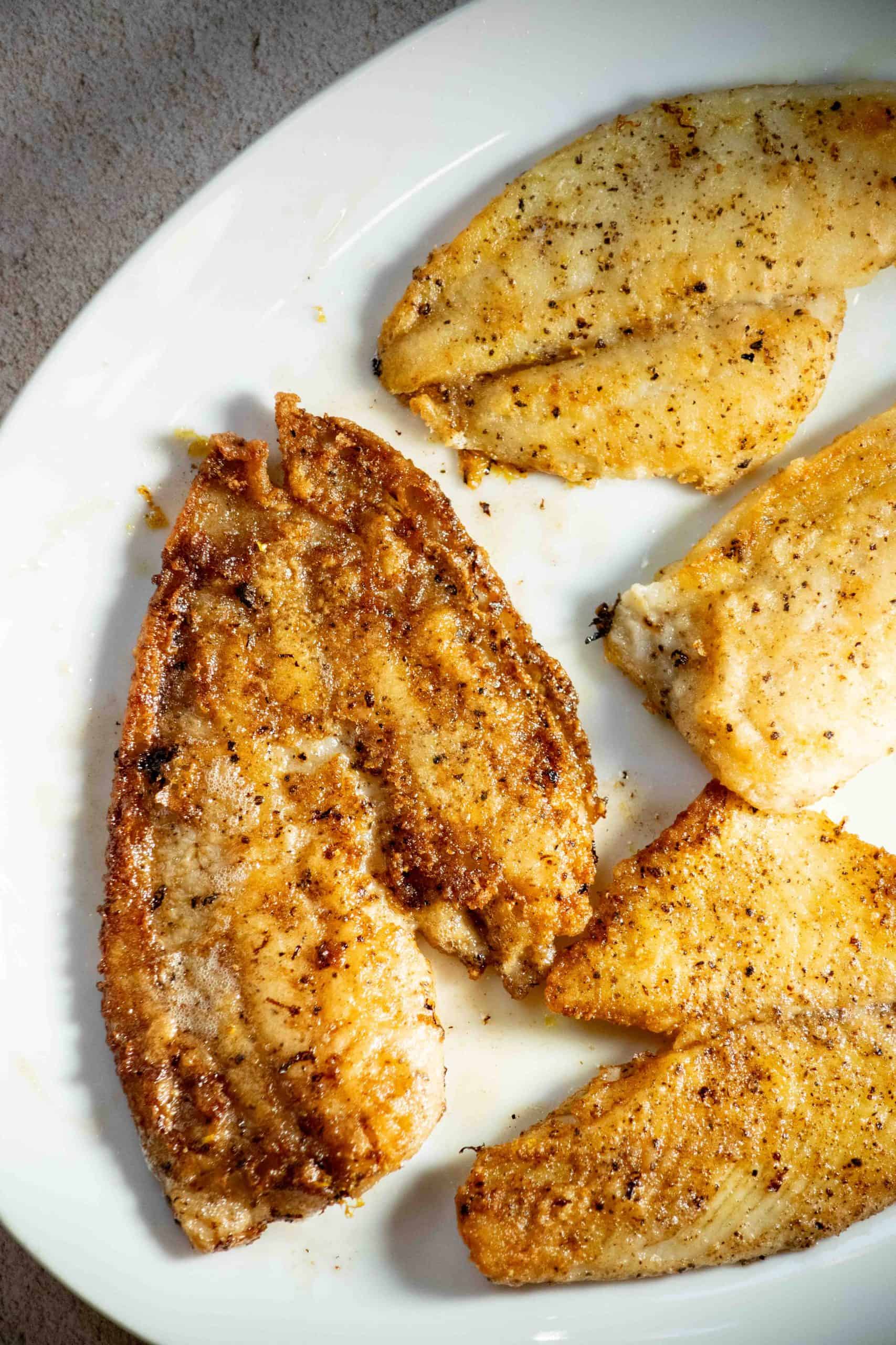 sauteed flounder