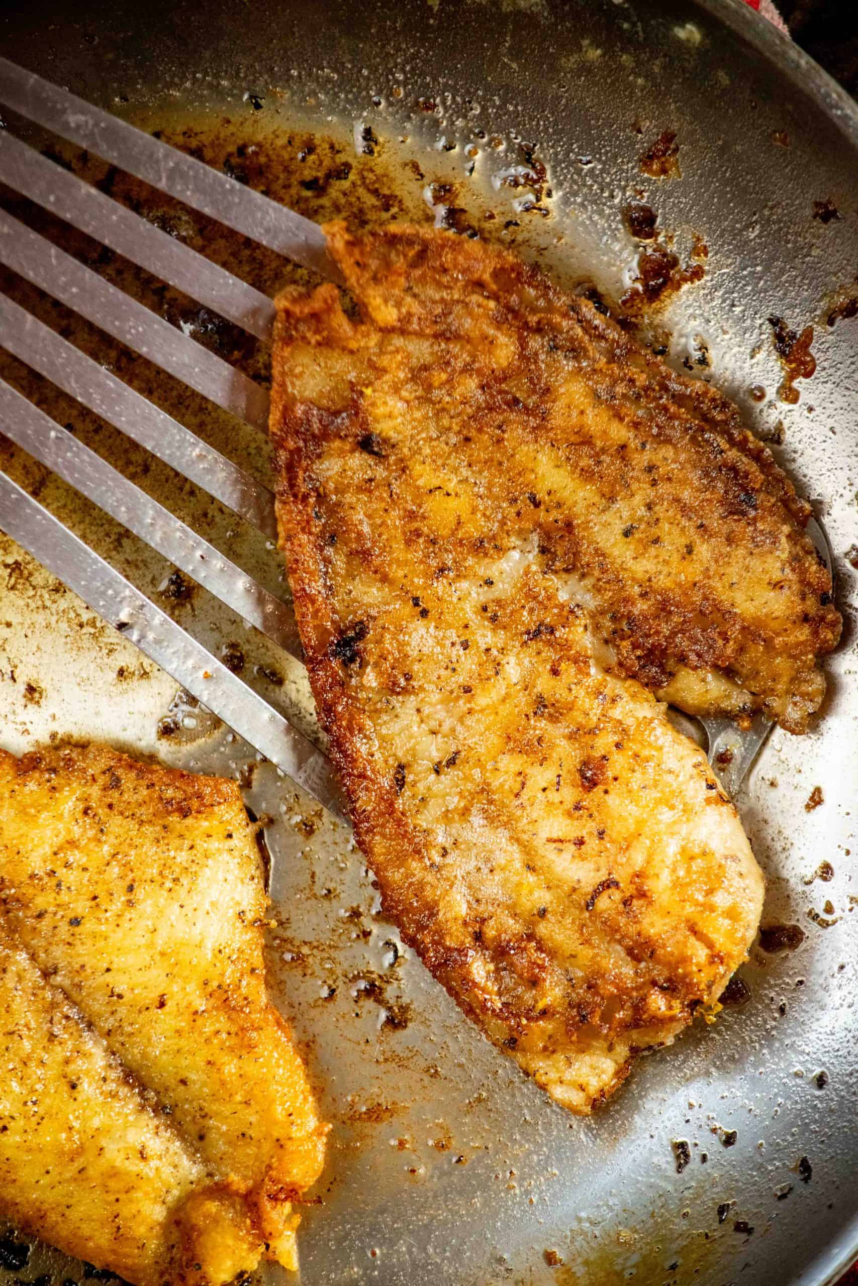 sauteed flounder