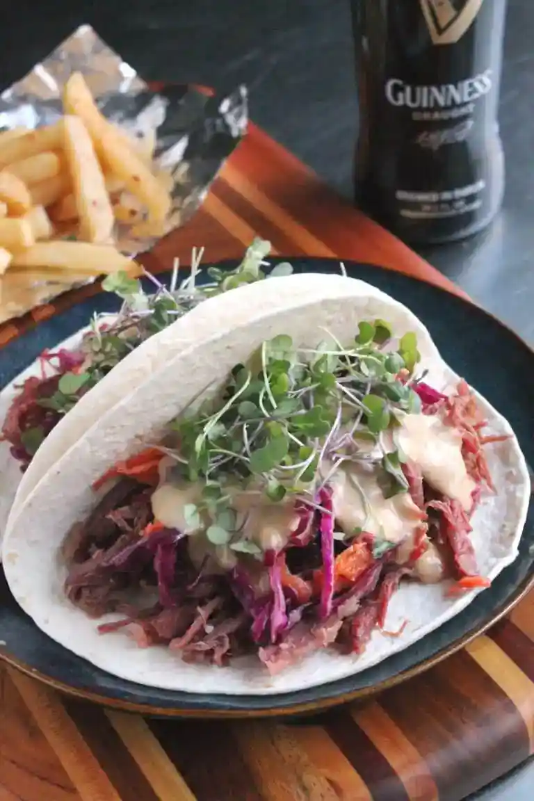 Slow Cooker Corned Beef Tacos