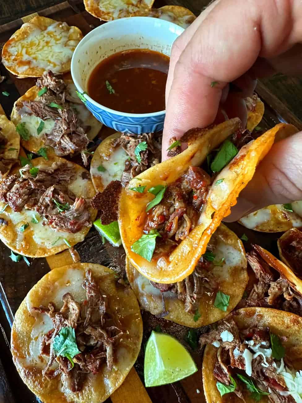 Smoked Beef Birria Tacos