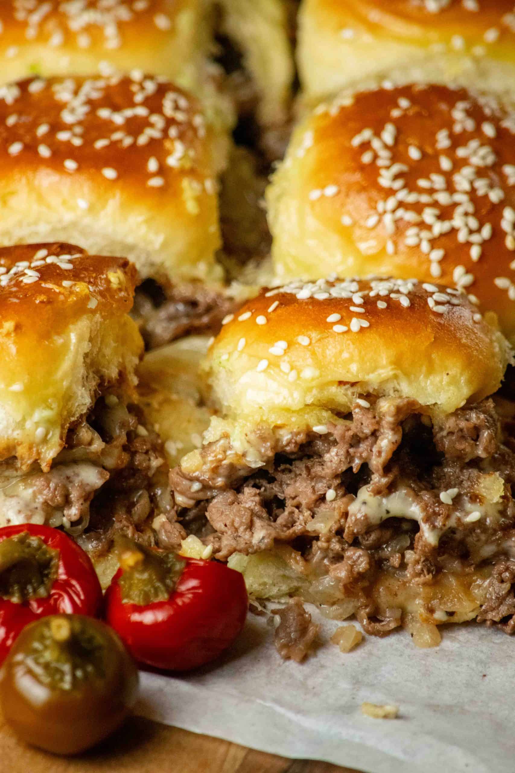 philly cheese steak slider recipe