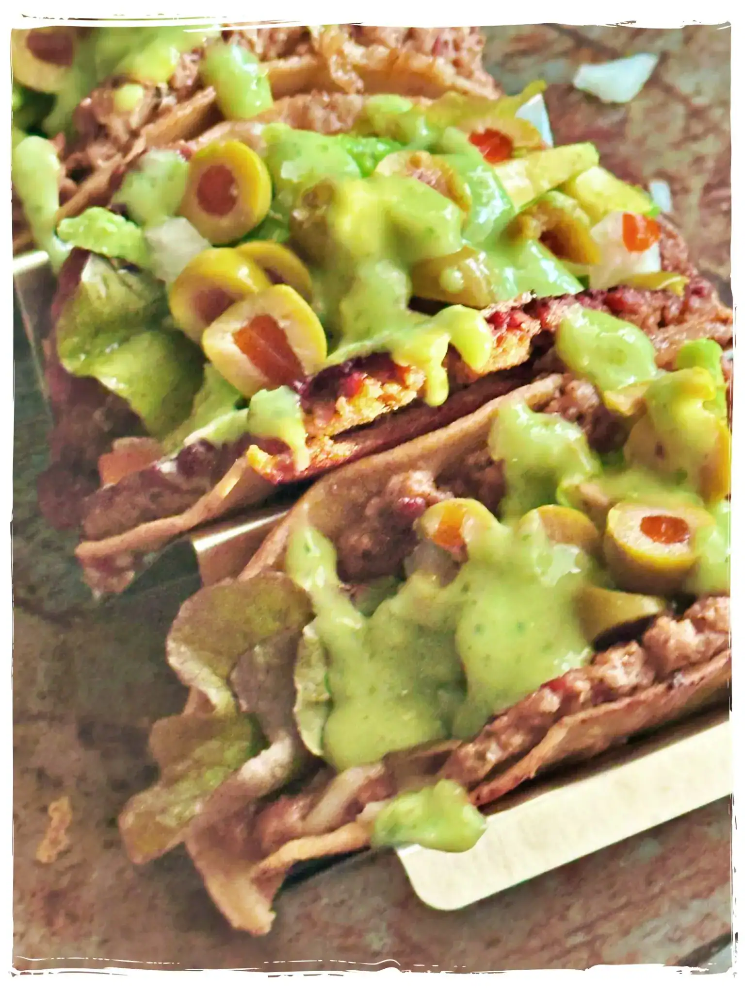 Vegan Smash Burger Tacos