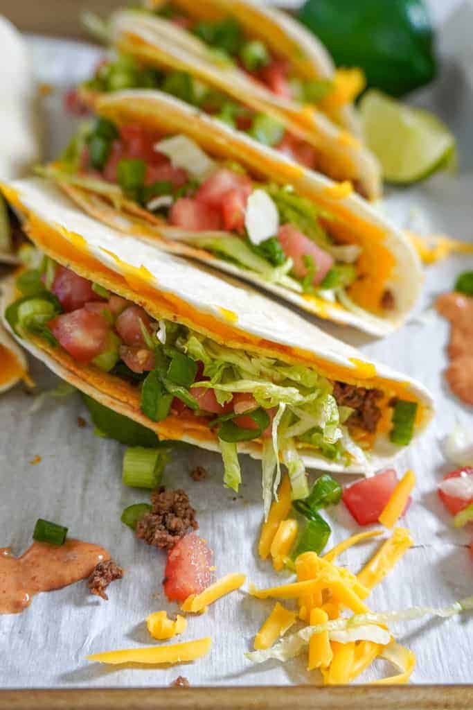 Cheesy Gordita Crunch (double decker tacos)
