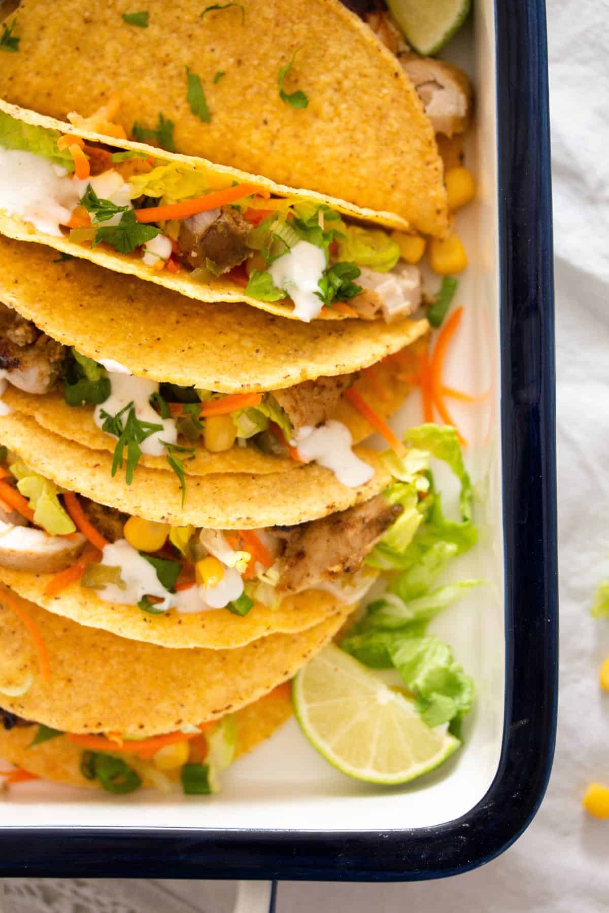 Chicken Cilantro Lime Tacos