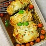 Easy Baked Chicken with Pesto Sauce Recipe (One Pan!)