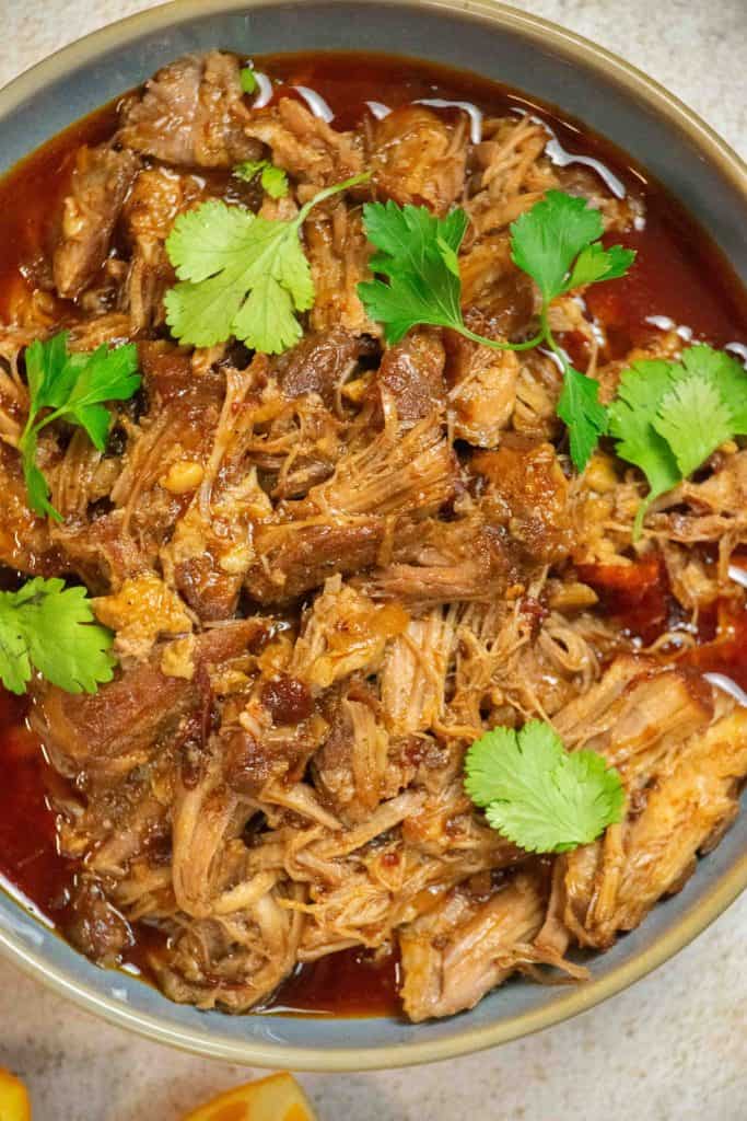 serve as is, or briefly broil in oven to crispy pork