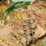 Tender Slow Cooker Pork Sirloin Roast with Potatoes