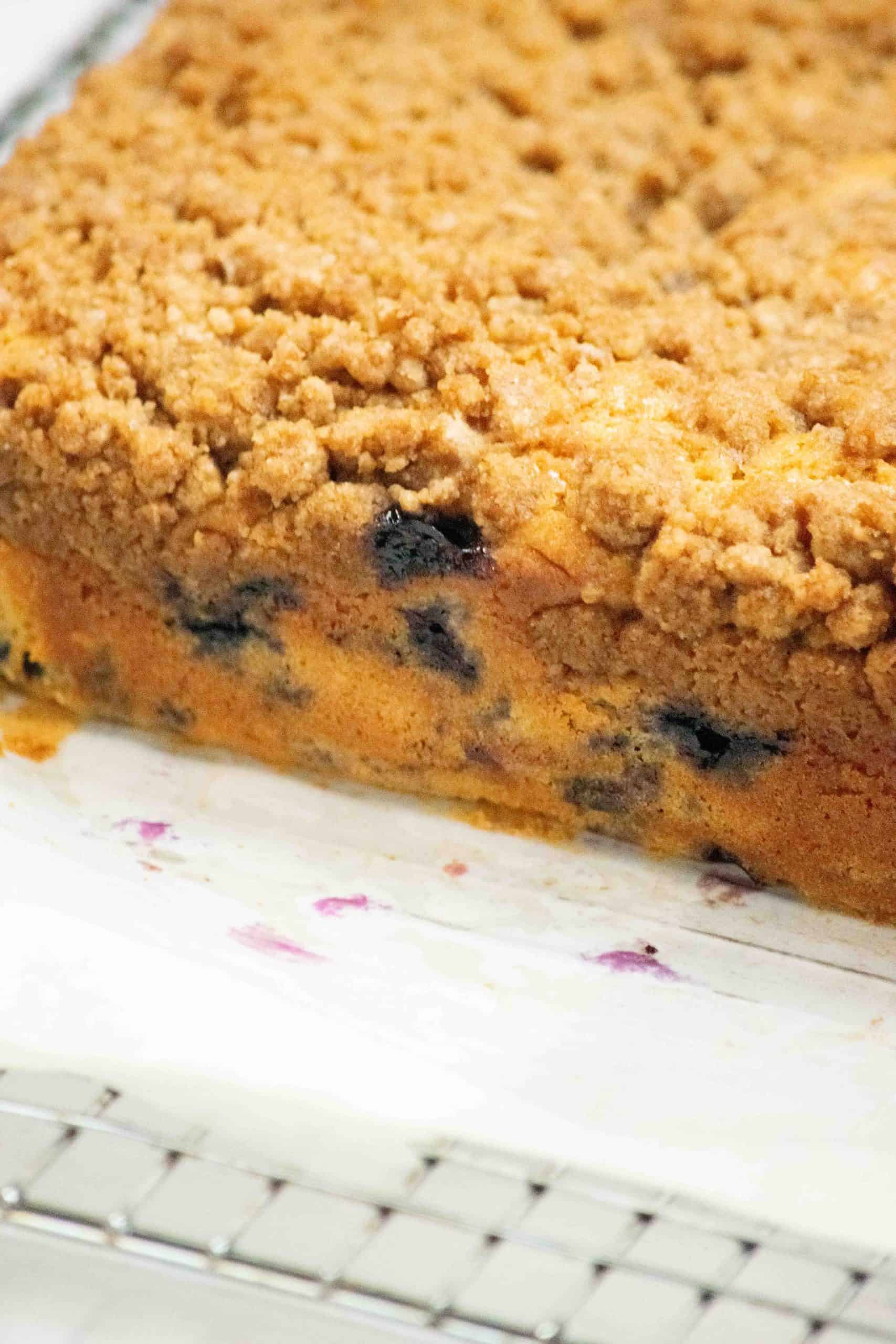 blueberry buckle cake recipe