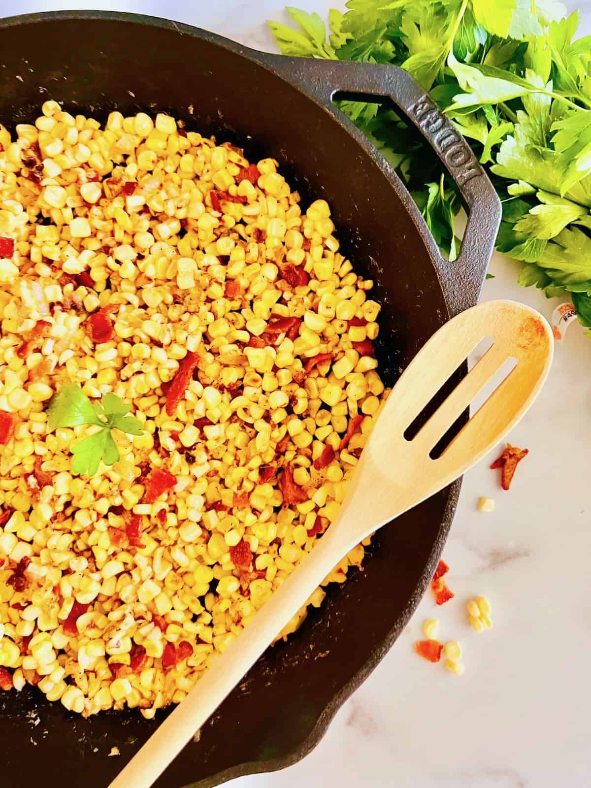 Bacon Fried Corn