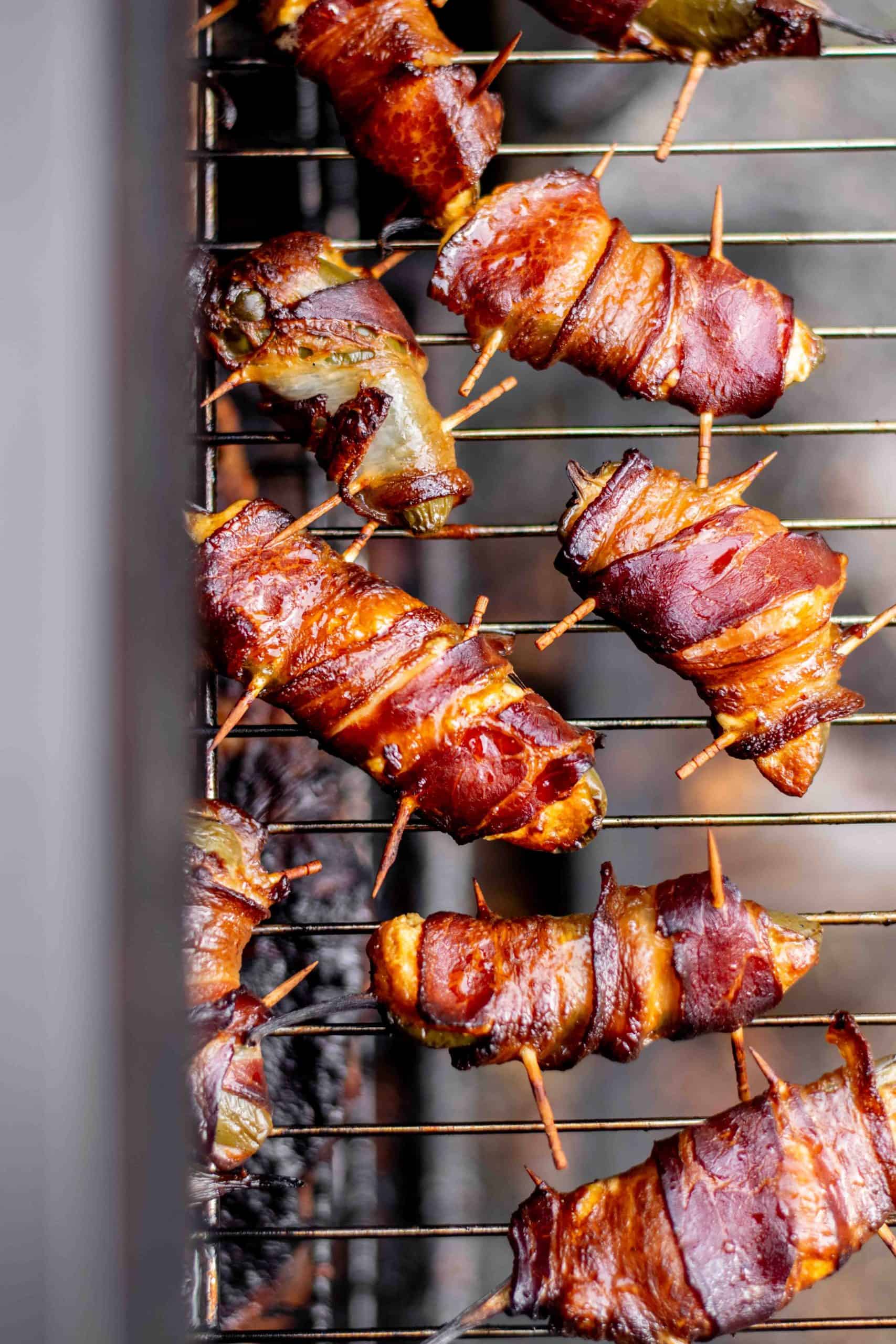 Easy Bacon Wrapped Smoked Jalapeno Poppers Recipe