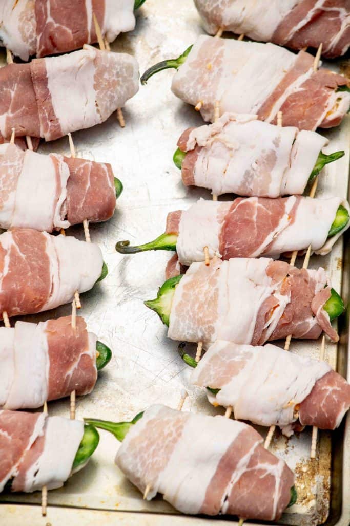 transfer to a sheet pan and go to smoker