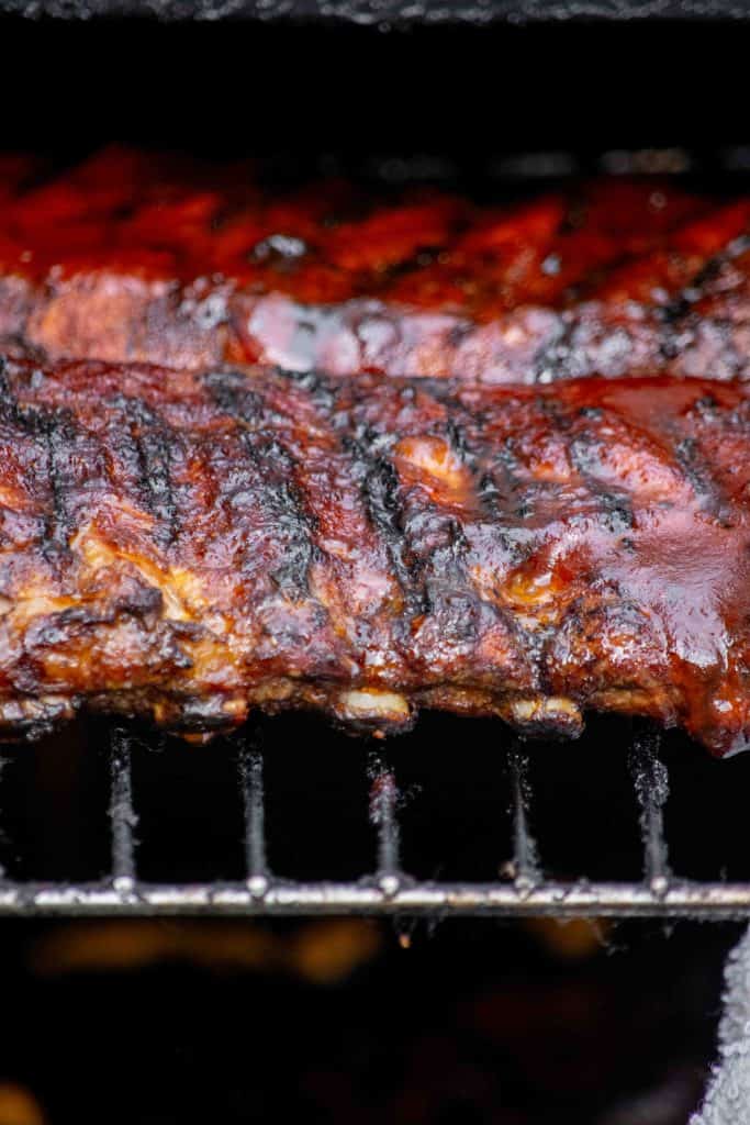 sauce and char the ribs