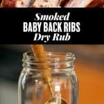 smoked baby back ribs dry rub recipe