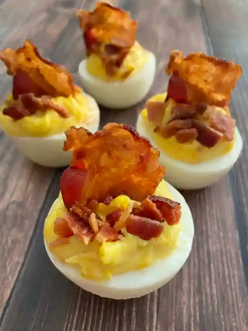 Deviled Eggs with Bacon