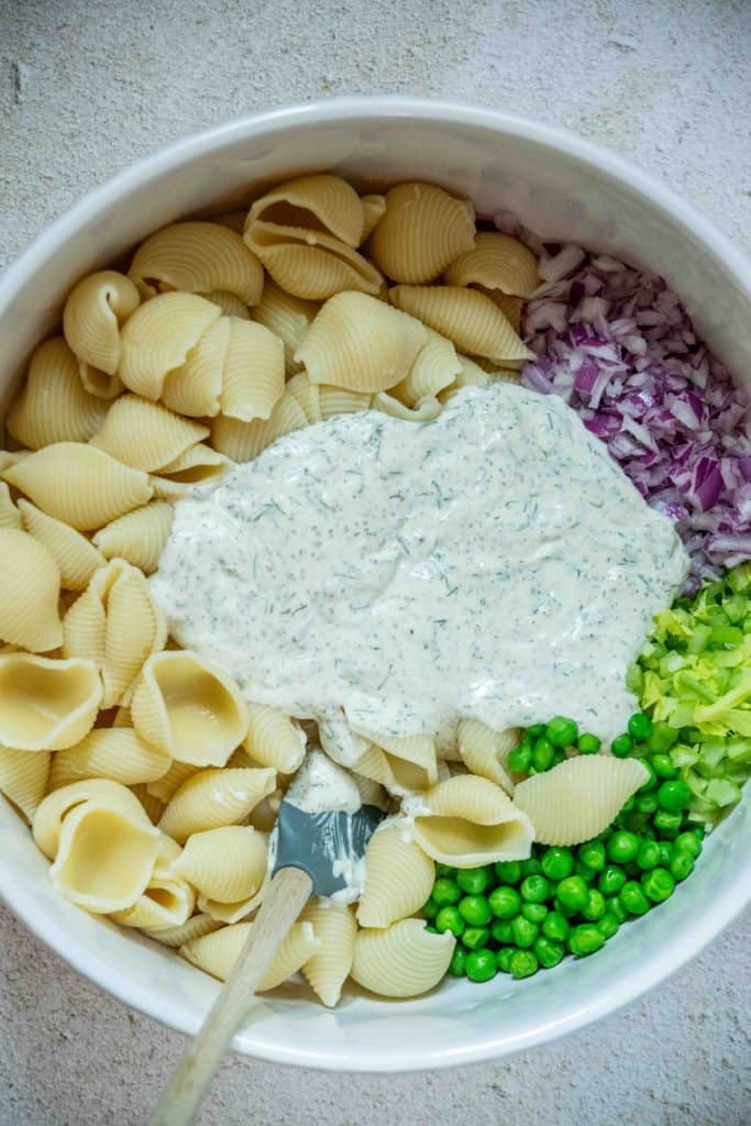 add prepared dressing