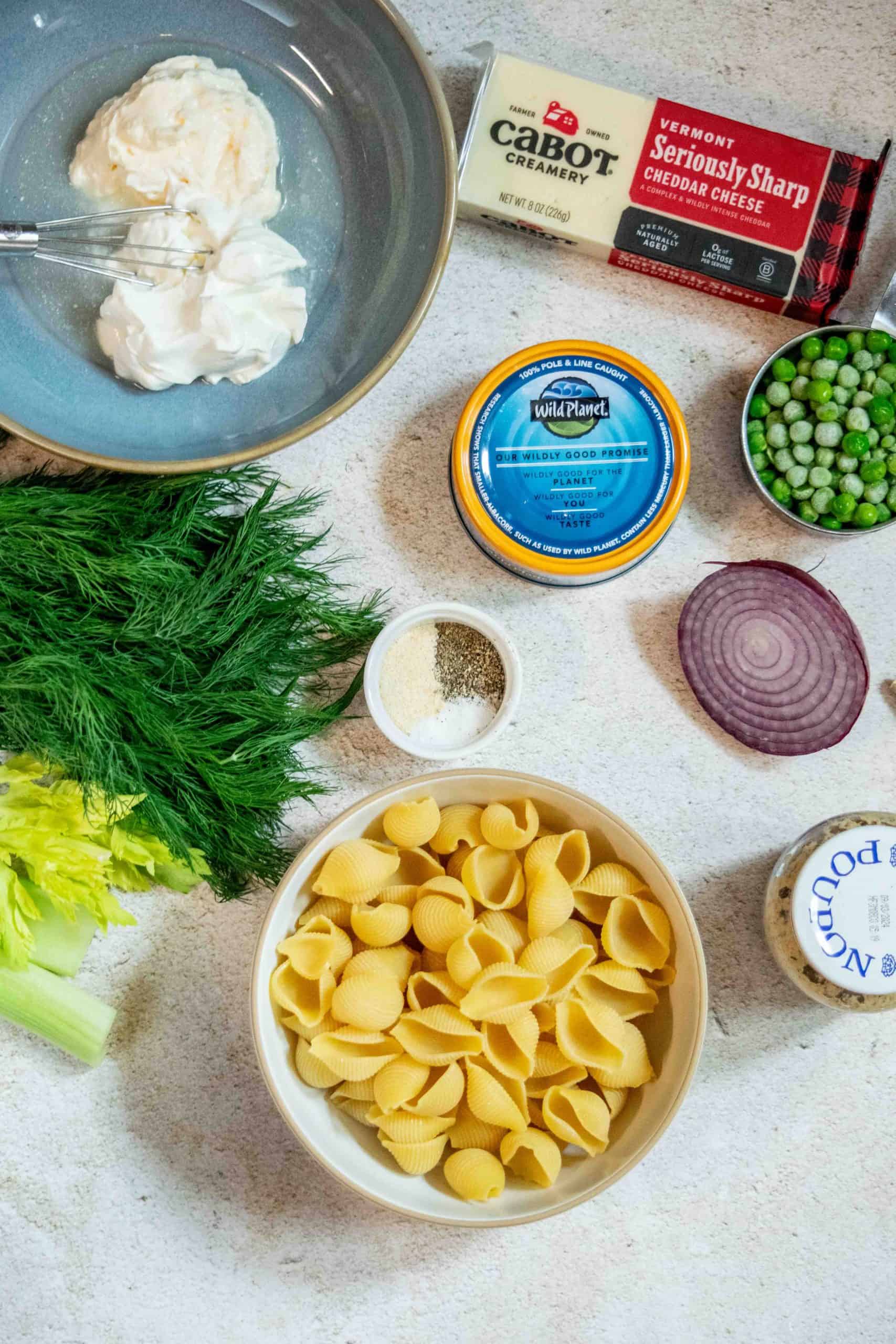 cold tuna noodle casserole recipe ingredients